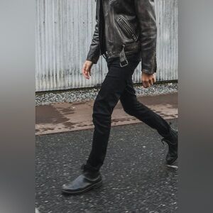 Nudie Jeans Slim Straight Black